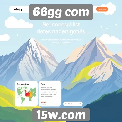 Navegação intuitiva no site 66gg com